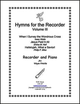 Hymns for the Recorder Volume III P.O.D. cover